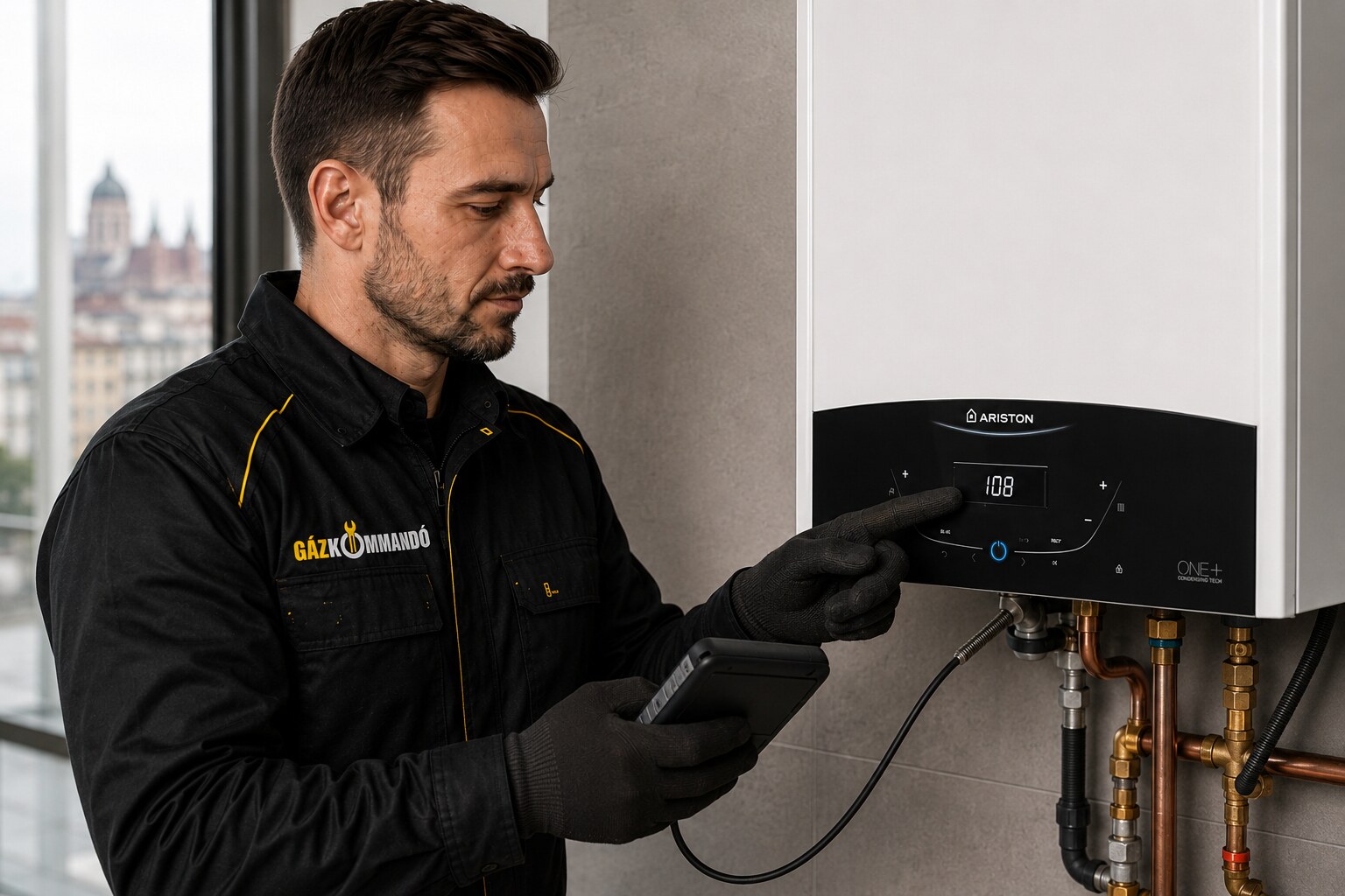 Ariston GENUS ONE+ kazán 108 hibakódjának ellenőrzése